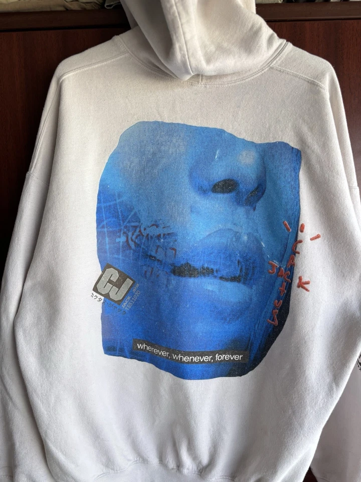 Playstation x Travis Scott x Cactus Jack CJ Japón Digital Niña Pullover Sudadera con Capucha Foto 2 de 4