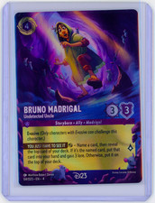 Disney Lorcana Bruno Madrigal Undetected Uncle D23 PROMO 04/D23