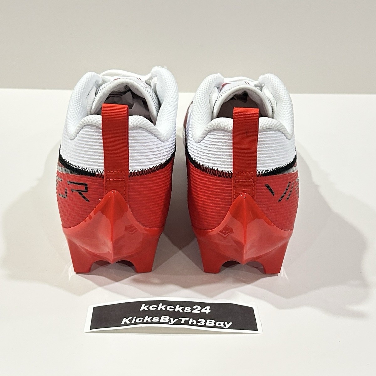 Mens Size 12 Nike Football Cleats Vapor Edge Speed 360 2 TB Red White FN7764-111 Nike Vapor Edge Pro 360 2 TB White Red | Mercari main image 3