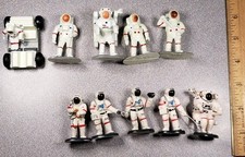 Lot Of 10 Vintage Apollo 11 1990s PVC Figures Astronaut NASA Space C8