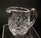Vintage Waterford Lismore Crystal Mini Creamer 2.75" H. MINT!