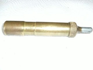 Vintage Small Brass "Tecalemit" Pump Grease Gun Vincent/Norton/BSA