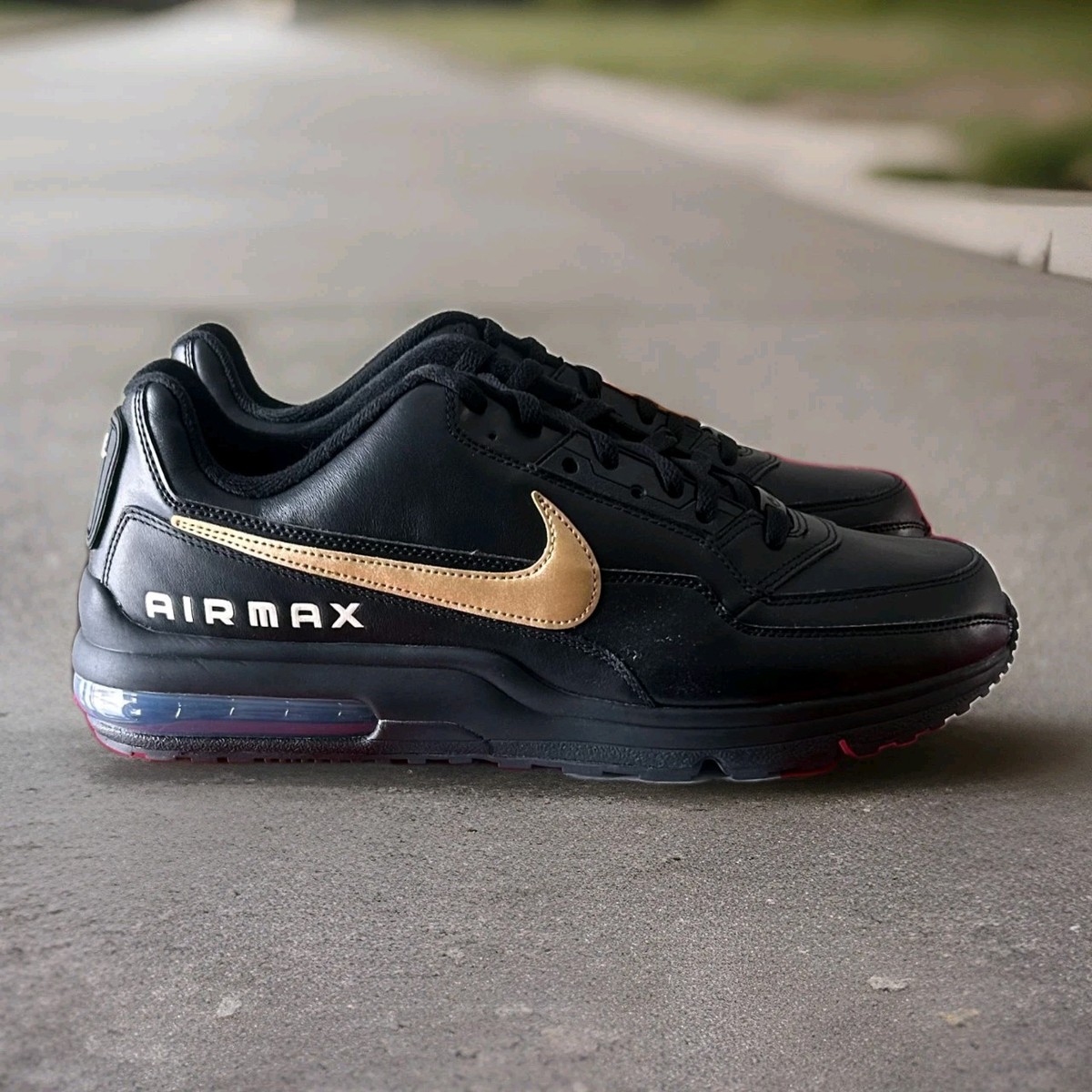 Men's Nike Air Max LTD 3 Sneaker - Black/Gold — product photo 1 of 5