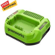 Greenworks Pro 60V 3A Standard Charger Green