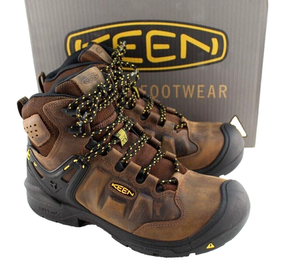 Keen Utility DOVER American Built Work Boots 11 EE Wide Waterproof leather Brown Keen Utility Dover 8 main image 4
