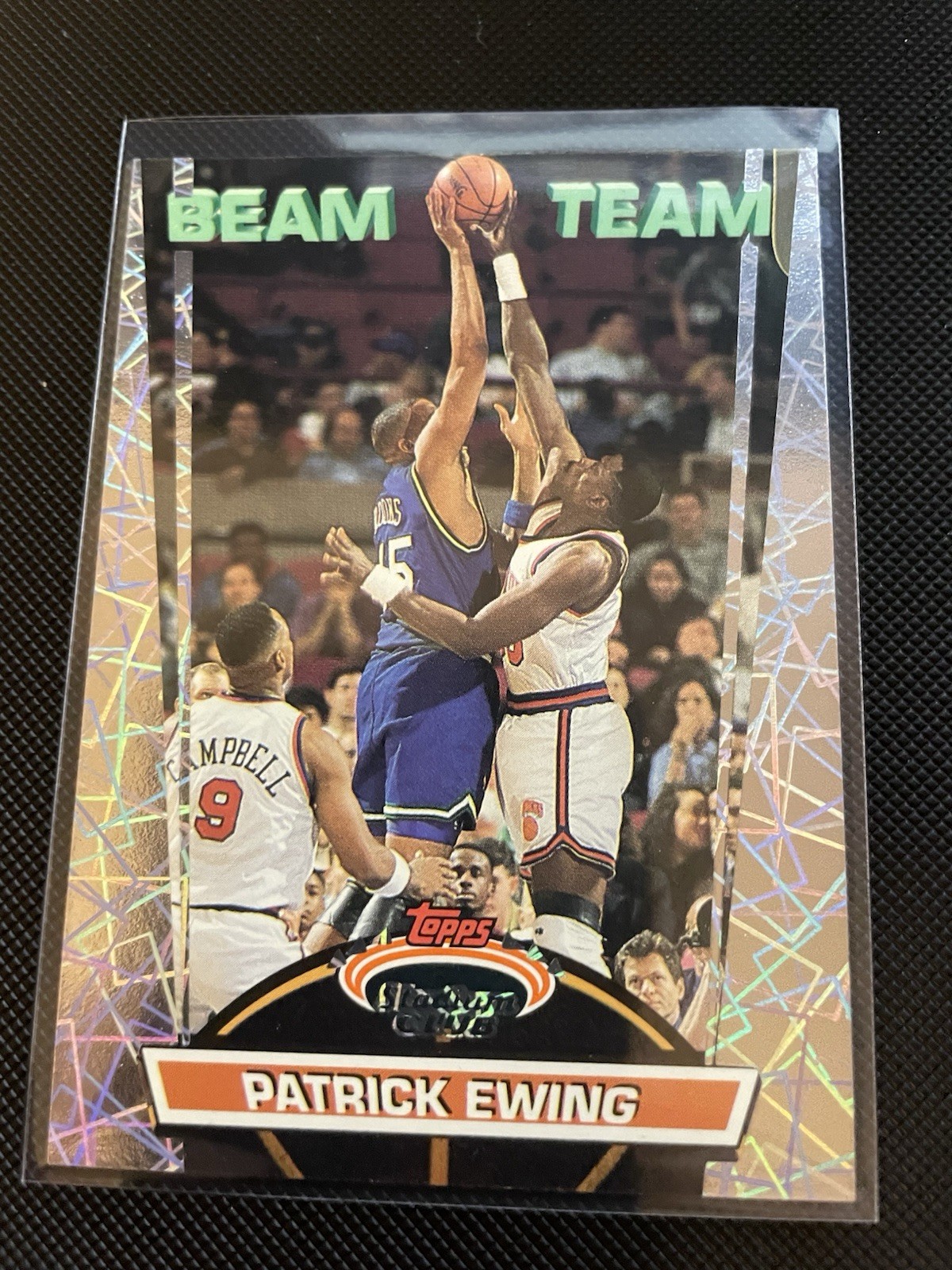 1992-93 Topps Stadium Club - Beam Team Patrick Ewing #18
