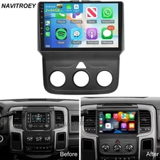 For Ram 1500 Classic 2019-2024 Apple CarPlay Android 15 Car Radio GPS NAVI 2+64G