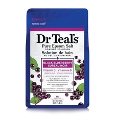Salt Soak with Pure Epsom Salt, Elderberry, 3 lbs