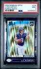 2024 PANINI DONRUSS OPTIC PURPLE SHOCK #235 JJ MCCARTHY ROOKIE RC PSA 9