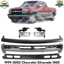 Front Bumper Chrome Kit For 1999-2002 Chevrolet Silverado 1500 2000-2006 Tahoe