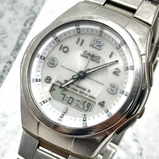 Casio Radio Solar Men's WVA-M480 Ana-Digi Watch Used