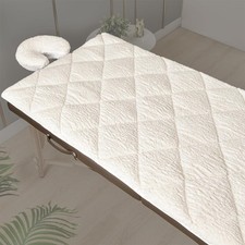 Massage Table Pad Plush Fleece Microfiber Cover Spa Bed Topper 34"x76"
