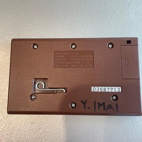 Nintendo Game & Watch Parachute Working condition Battcover/stand Original item
