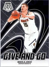 2023-24 Panini Mosaic #6 Nikola Jokic Give and Go