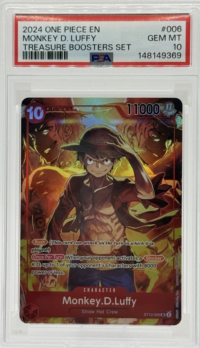 Monkey.D.Luffy ST10-006 One Piece Promotion Cards for sale | eBay