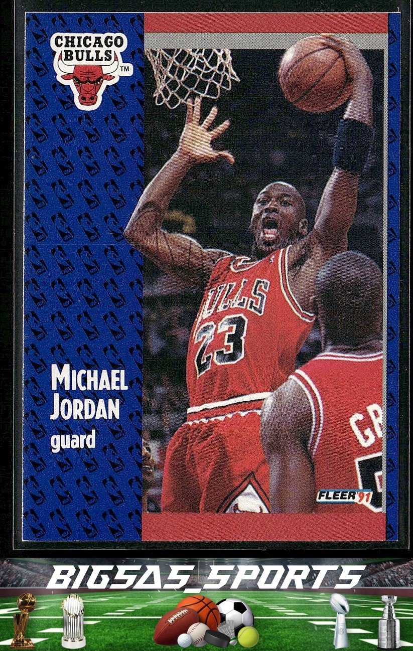 Michael Jordan 1991-92 Fleer #29 Chicago Bulls