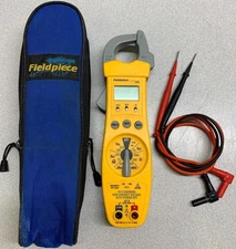 Fieldpiece SC66 Digital Clamp Meter Digital MultiMeter DMM w/Probes