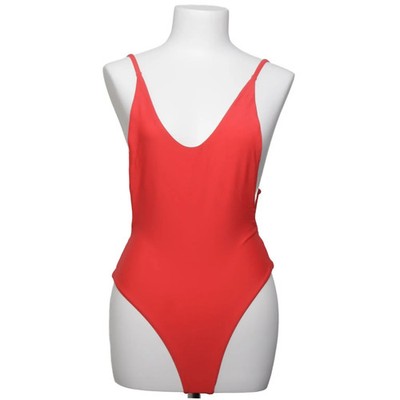 Elsa & Rose Swimwear, Badeanzug, Größe: XS, Rot, Einfarbig, Damen #Ehm