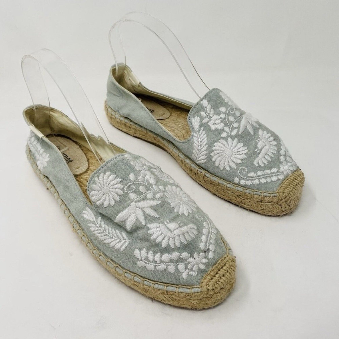 Soludos Platform Espadrilles Smoking Slippers 9 L… - image 1