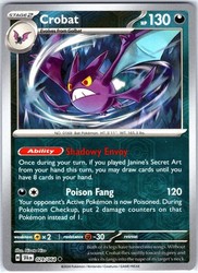 Crobat 029/064 Shrouded Fable Reverse Holo Uncommon