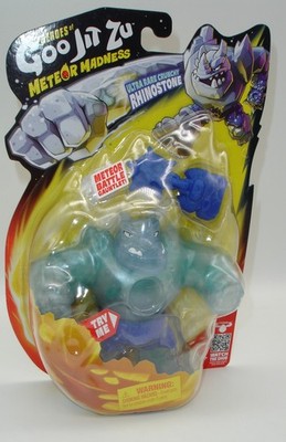 Heroes Of Goo Jit Zu Meteor Madness Ultra Rare Crunchy Rhinostone