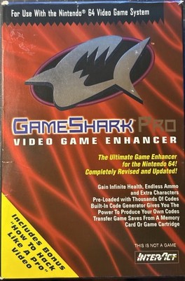 Gameshark Pro V3.2 Nintendo 64 N64 New Open Box UNUSED CV-374E