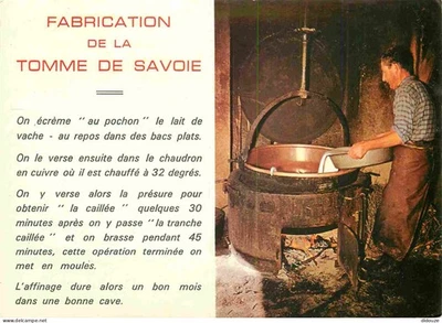 Carte Postale - Metiers - Fromager - Fromages - Fromagerie - Fabrication de la T - Photo 1/2