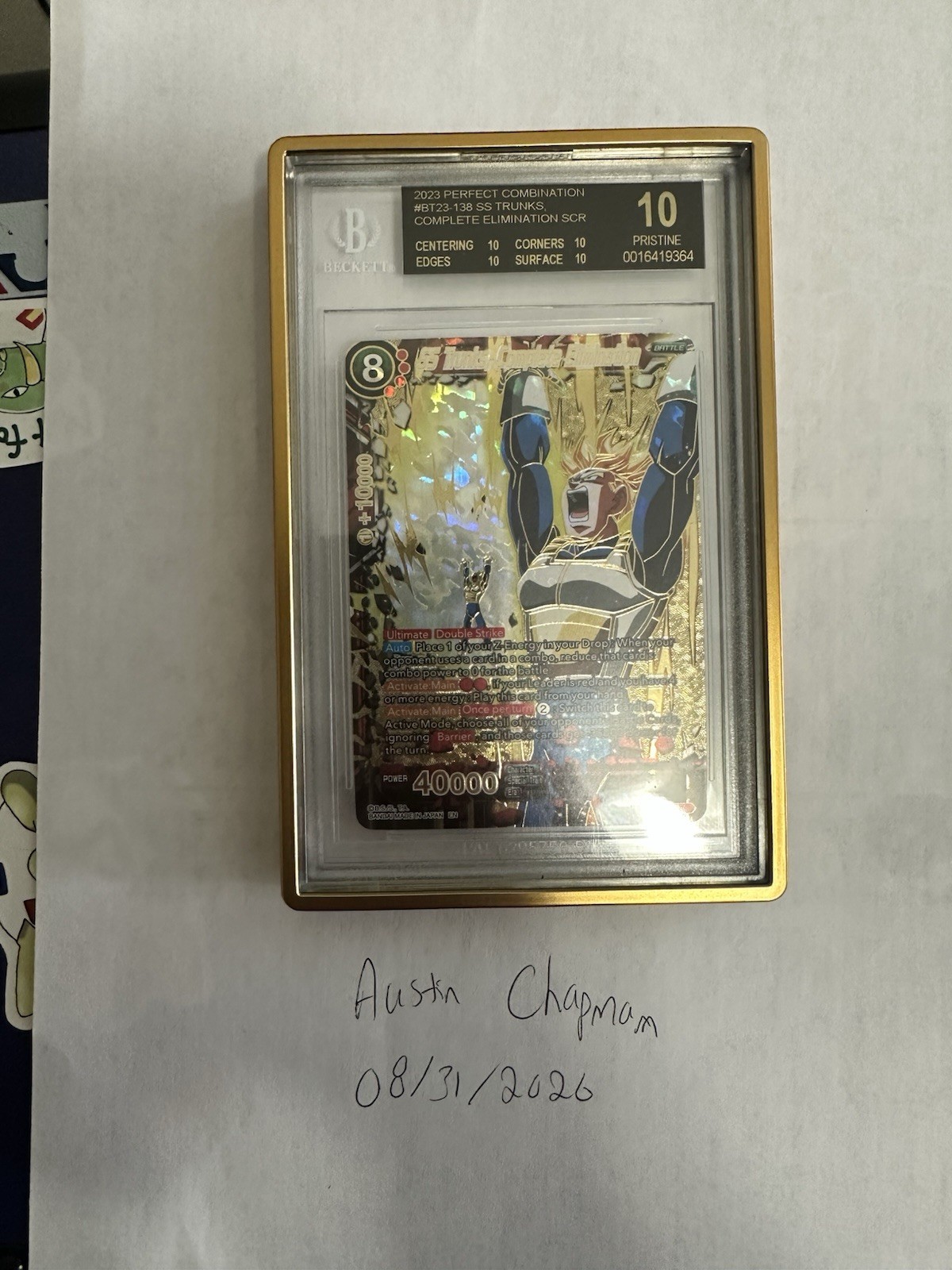 SS Trunks Complete Elimination SCR Foil BGS Black Label 10 2023 BT23-138