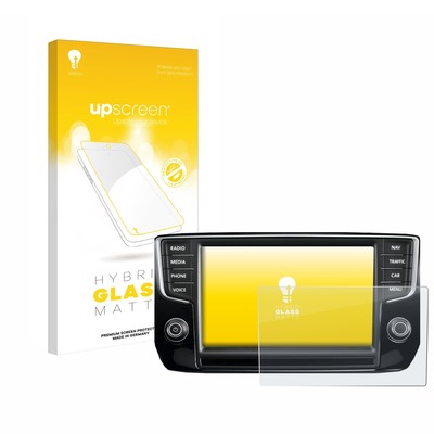 upscreen Panzerfolie Schutzglas für Volkswagen Passat 2015 Discover Pro 8'' 2014