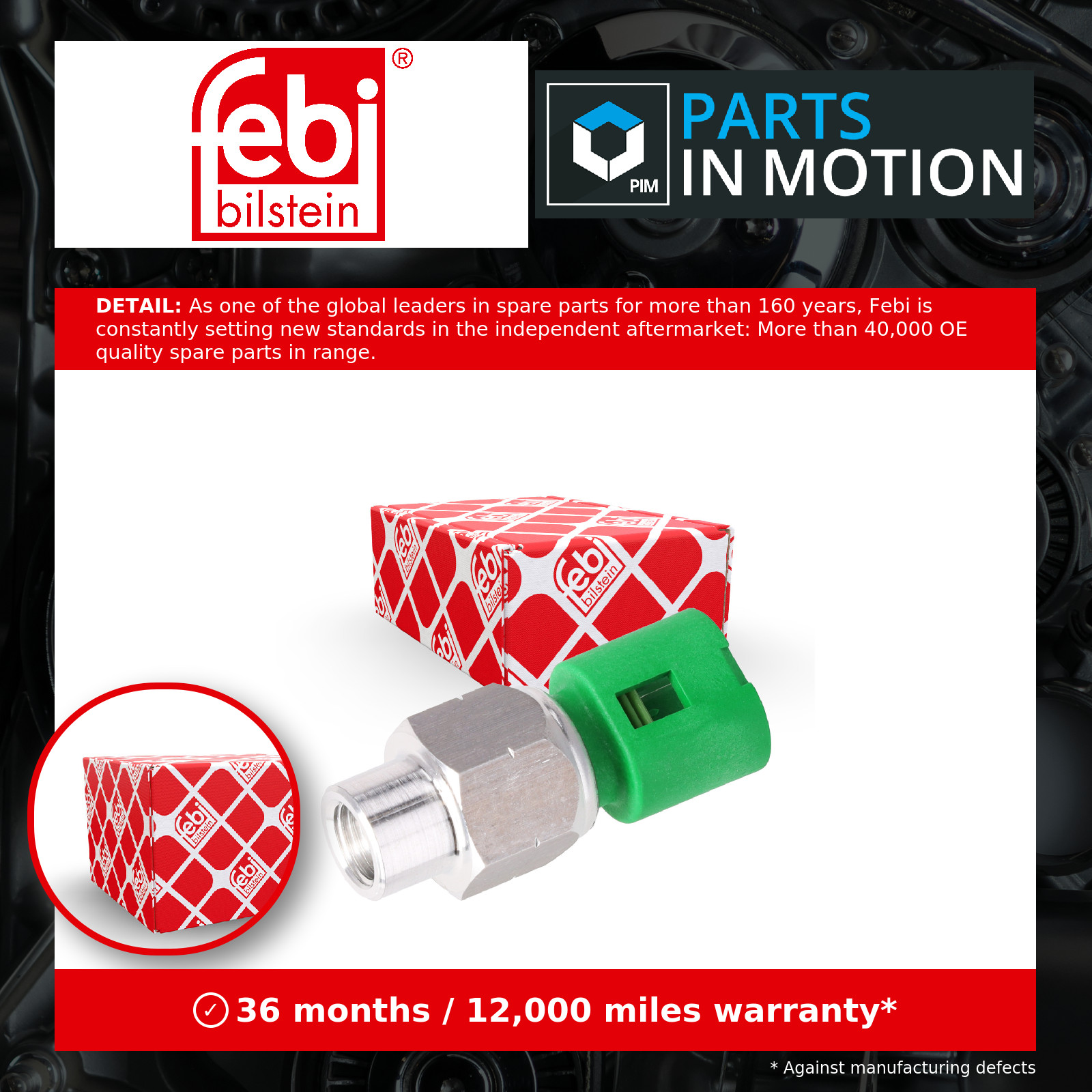 Fits FEBI 108848 OIL PRESSURE SENSOR - Image 4