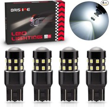4-Pack 1000 Lumens Super Bright 7440 7443 7441 7444 W21W LED Bulbs 6000K Xenon W