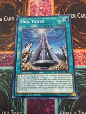 Yugioh Duel Tower MP22-EN269 Prismatic Secret Rare 1st Edition Near Mint