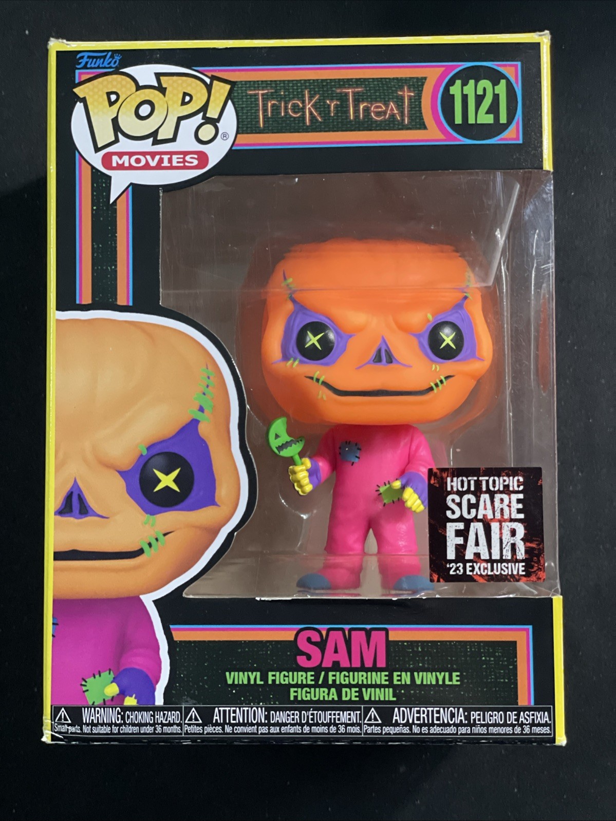 Funko Pop! Vinyl: Trick 'r Treat - Sam (Black Light) - Hot Topic (Exclusive)...