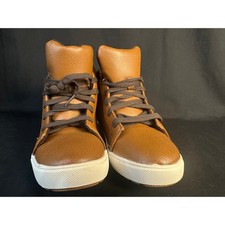 Boy's Casual Wonder Nation Non-Marking Brown High Top Shoe
