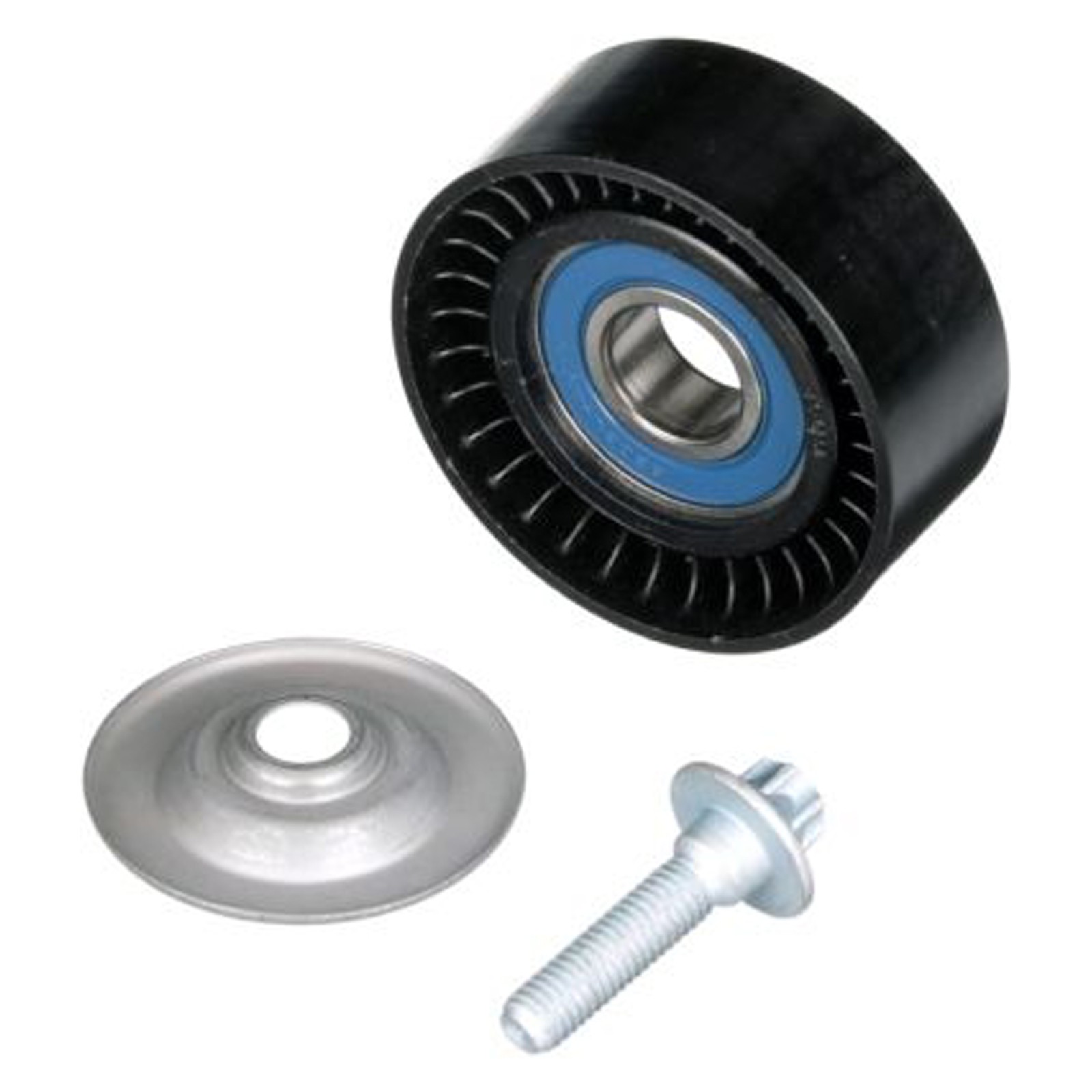 Aux Belt Idler Pulley fits MERCEDES CLK63 AMG A209, C209 6.2 06 to 10 M156.982 - Image 10