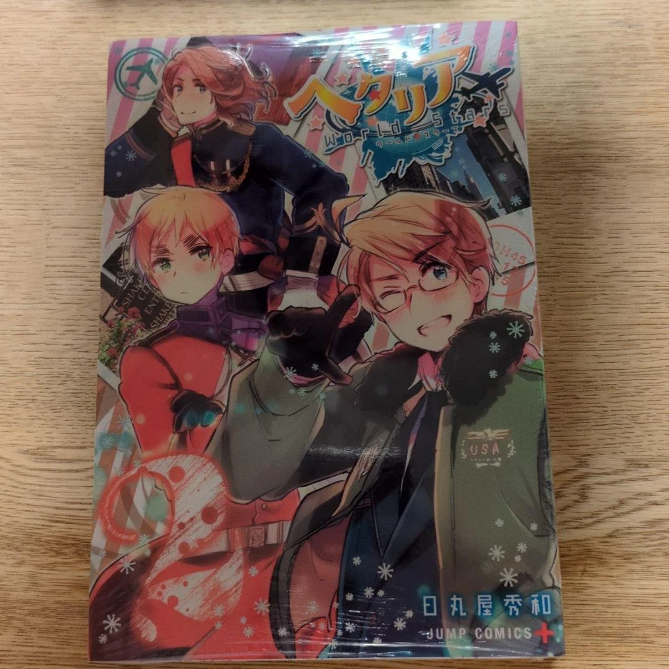 Hetalia World Stars Manga Vol 1-8 Complete Set Shueisha Japanese Edition New - Image 4 of 4
