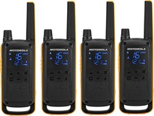 Image of Motorola Talkabout T82 Extreme PMR446 2-Way Walkie Talkie Radio Quad Pack SEALED