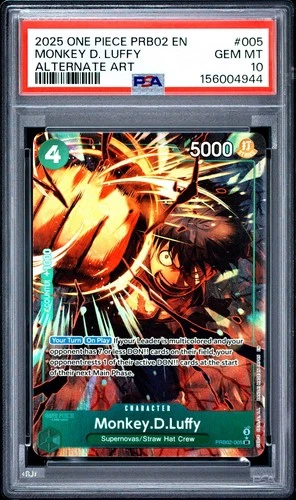 Luffy 2025 Luffy #PRB02 Alt Art