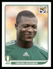 2010 Panini World Cup Stickers International #143 Yakubu Aiyegbeni