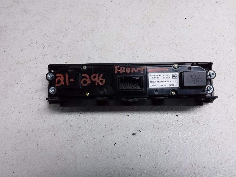 MASERATI QUATTROPORTE 2017 Temperature Control 903590 ID# 6700749200 