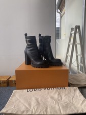 Louis Vuitton Womens Black Boots