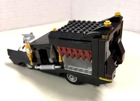 Lego 9464 Monster Fighters Vampyre Hearse, manual, minifigs, no box, motorcycle.