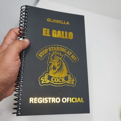 Breeding Register Tracking Book Poultry Chicken Gallos control  flock s future