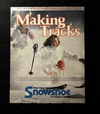 SNOWSHOE 1986-87 Ski Brochure Trail Map WEST VIRGINIA Resort Souvenir Travel