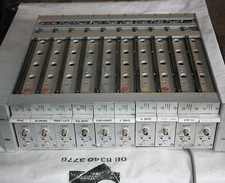 10 Slot AVE Video Distribution Amp with 10 x 9 Output VDA Modules VDA110