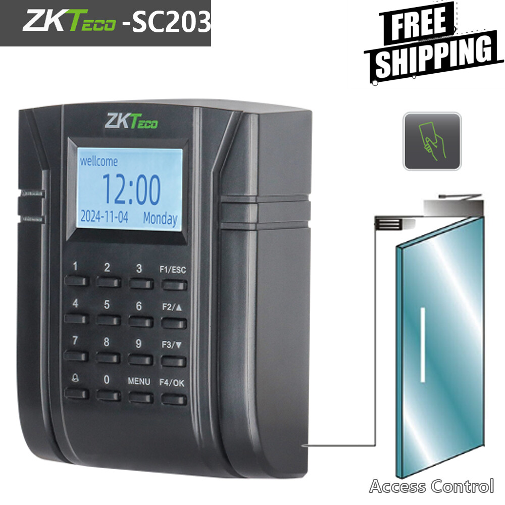 ZKTeco SC203 RFID Card Reader for Door Access Control and Time Attendance with TCP/IP