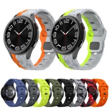 Silicone Sports Band Strap For Samsung Watch 6 4 5 Pro 40/44mm Classic 43/47mm