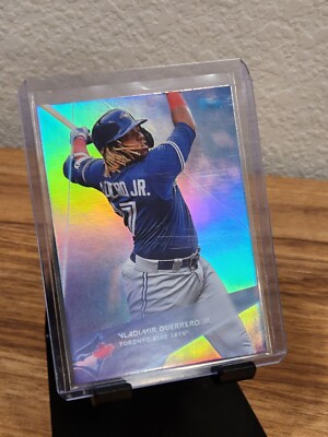Vladimir Guerrero Jr. 2020 Topps x Steve Aoki Rainbow Foil Blue