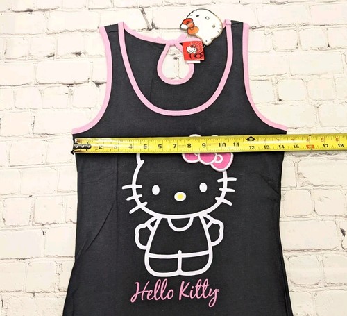Hello Kitty Bow Cutout Tank Medium Neu mit Etikett 2010 Sanrio RAR! - Bild 2 von 7