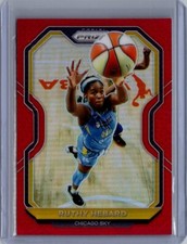 2021 Panini Prizm WNBA #84 Ruthy Hebard Prizms Red #/299